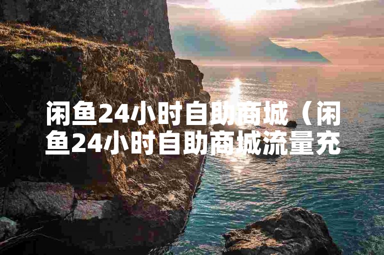 闲鱼24小时自助商城（闲鱼24小时自助商城流量充值）