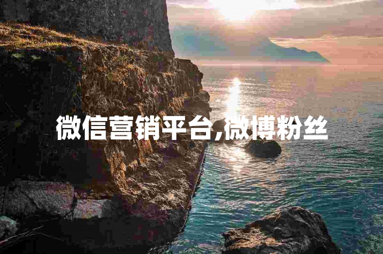微信营销平台,微博粉丝5毛50 - 快手号回收即到帐 - 微信免费十万赞