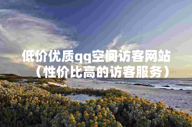 低价优质qq空间访客网站（性价比高的访客服务）