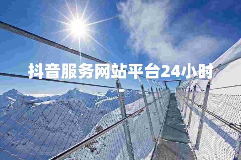 抖音服务网站平台24小时-