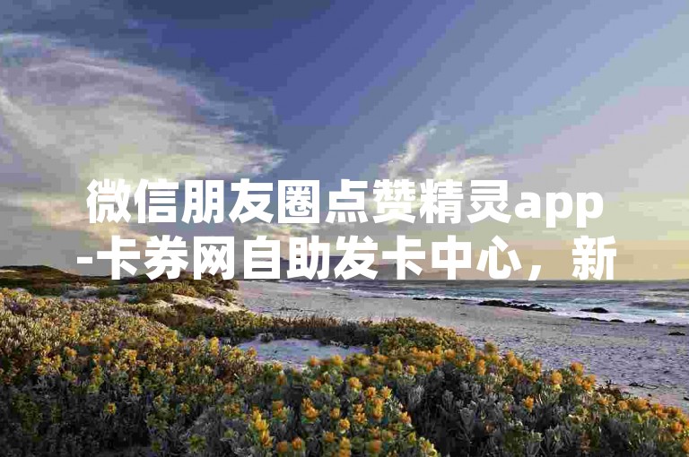 微信朋友圈点赞精灵app-卡券网自助发卡中心，新标题构想