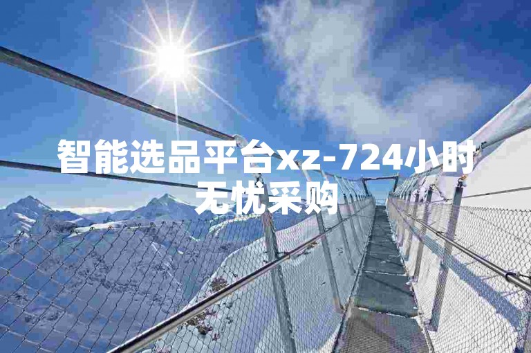 智能选品平台xz-724小时无忧采购
