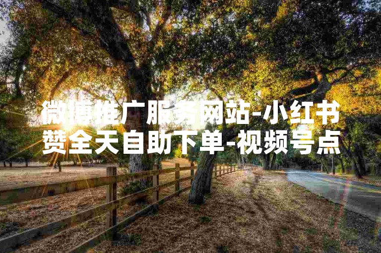 微博推广服务网站-小红书赞全天自助下单-视频号点赞服务-刷和平精英人气最低价