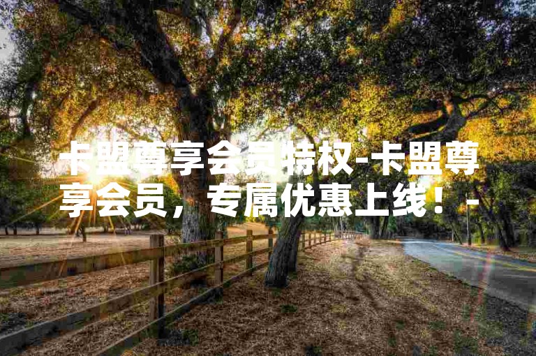 卡盟尊享会员特权-卡盟尊享会员，专属优惠上线！-业务精选区-快手0.5元50赞激情开启！