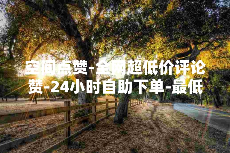 空间点赞-全网超低价评论赞-24小时自助下单-最低价qq业务平台