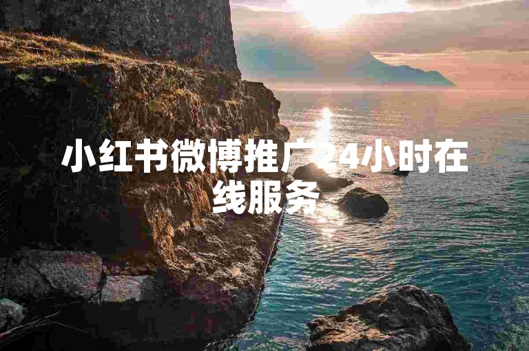 小红书微博推广24小时在线服务