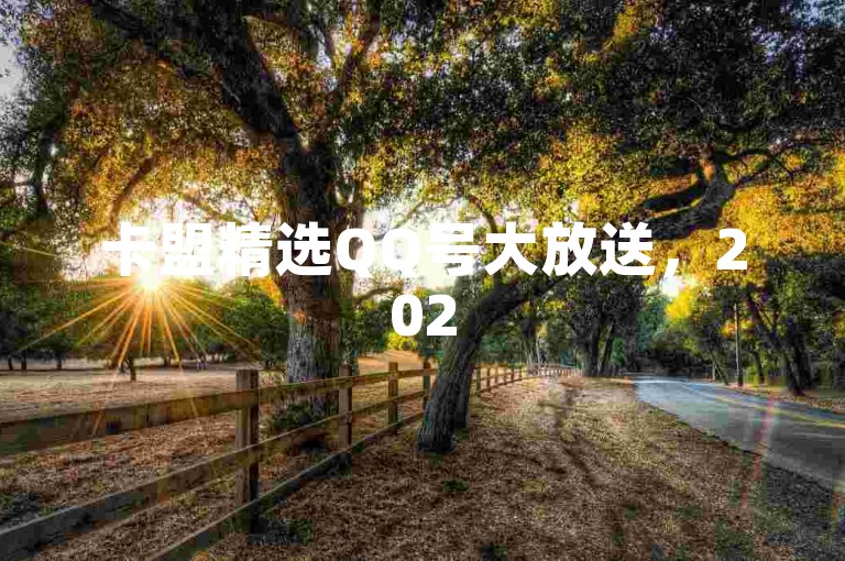 卡盟精选QQ号大放送，2025热门账号，一键购得！