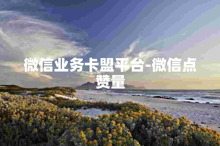 微信业务卡盟平台-微信点赞量5自助下单-微信特权业务站-wx账号交易特实惠