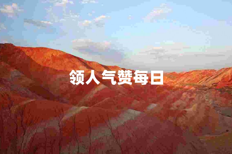 领人气赞每日50个赞-888超值购赞