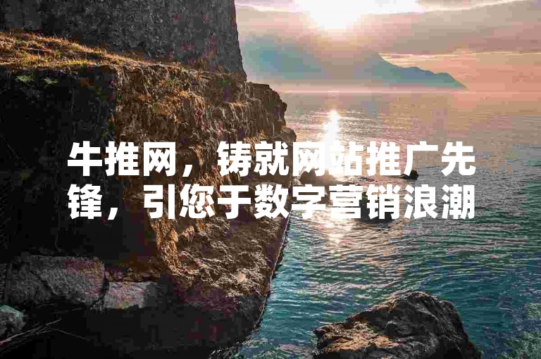 牛推网，铸就网站推广先锋，引您于数字营销浪潮中领航前行