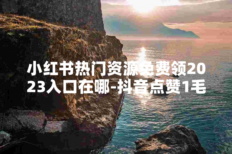 小红书热门资源免费领2023入口在哪-抖音点赞1毛一次-会员业务随时下单-微博赞免费获取平台