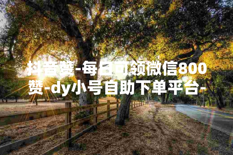 抖音赞-每日可领微信800赞-dy小号自助下单平台-抖音全天业务站点