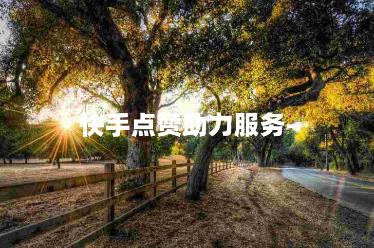 快手点赞助力服务-