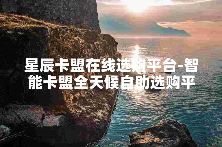 星辰卡盟在线选购平台-智能卡盟全天候自助选购平台