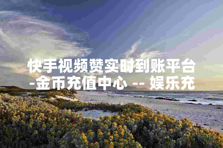 快手视频赞实时到账平台-金币充值中心 -- 娱乐充值