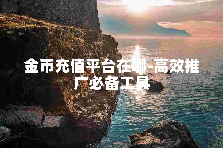 金币充值平台在哪-高效推广必备工具