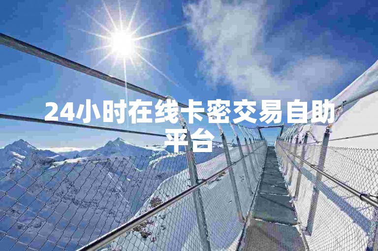 24小时在线卡密交易自助平台