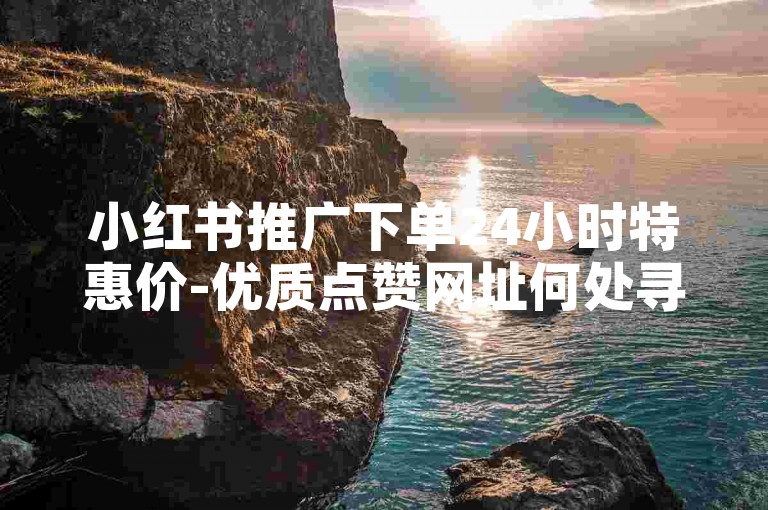 小红书推广下单24小时特惠价-优质点赞网址何处寻