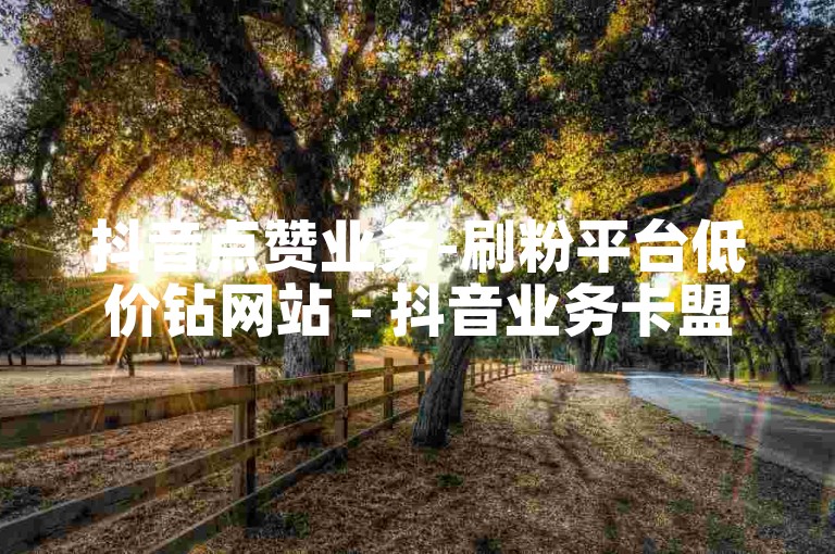 抖音点赞业务-刷粉平台低价钻网站 - 抖音业务卡盟中心 - 快手自定义评论服务