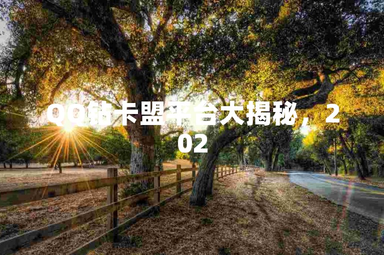 QQ钻卡盟平台大揭秘，2025最新免费领 QQ 钻技巧