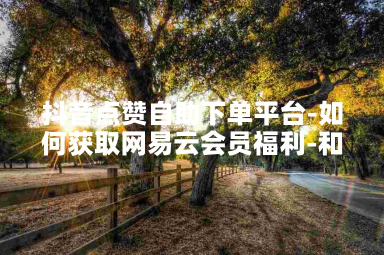 抖音点赞自助下单平台-如何获取网易云会员福利-和平精英24小时自助下单-89卡盟在线服务