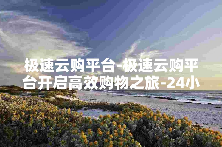 极速云购平台-极速云购平台开启高效购物之旅-24小时自助下单超便捷-热门商品一键选购轻松达！