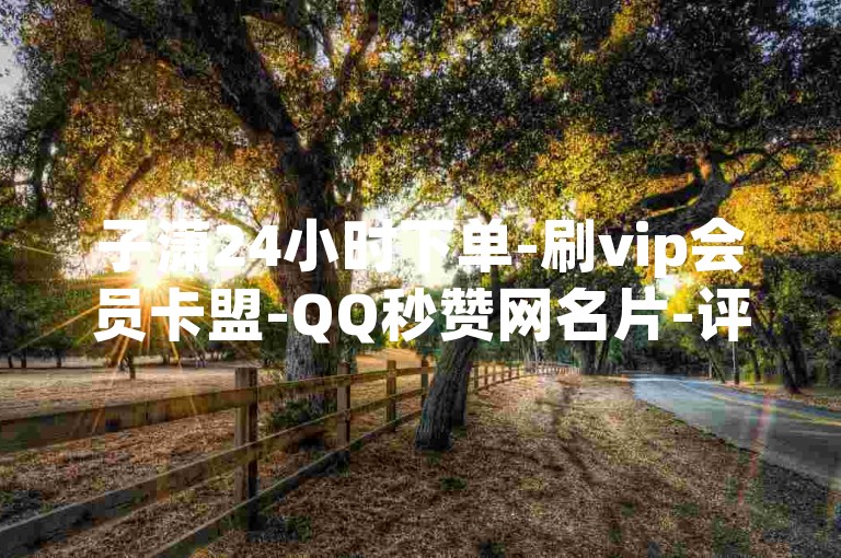 子潇24小时下单-刷vip会员卡盟-QQ秒赞网名片-评论点赞业务--